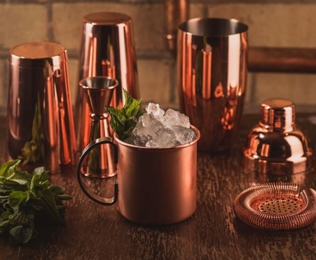 Copper Cocktail Barware