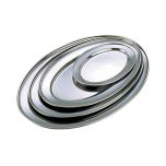 Stainless Steel Oval Flat 12"(11365)  - Genware