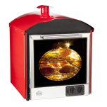 King Edward BKS Bake King Solo - Convection Oven - Red