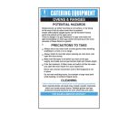 Ovens/Ranges Catering Safety Sign - Mileta CE001
