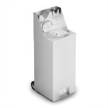 IMC F63/501 - Mobile Hand Wash Station - Hot & Cold - Splashback, Soap & Paper