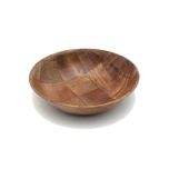 Woven Wood Bowls 10" Dia - Genware