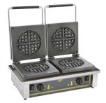 Roller Grill GED75 Double Round Waffle Iron