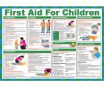 First aid for children poster. 420x590mm - HSP13