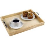 Wooden Serving Tray With Handles