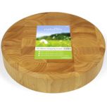 Wooden Round End Grain Board 30cm