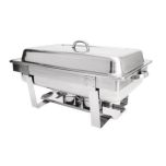Zodiac X999A Stackable Chafing Dish Set Full Size - 1 Full Pan