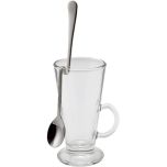 Hanging Latte Spoon 8" 18/8 Stainless Steel  (Dozen) - Genware