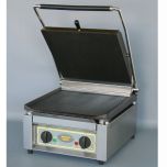 Roller Grill PANINI XLE R Extra Large Single - Ribbed Top & Base Plates Contact Grill