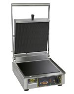 Roller Grill PREMIUM VC L - Ribbed Top and Flat Base Plate Contact Grill