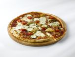 Genware Round Acacia Wood Serving / Pizza Board 33cm