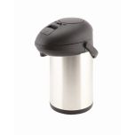 Stainless Steel Unbreakable Vacuum Pump Pot 3.0L - Genware