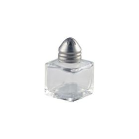 Individual Mini Glass Pepper Pot Shaker - 20 X 20 X 55mm - Genware