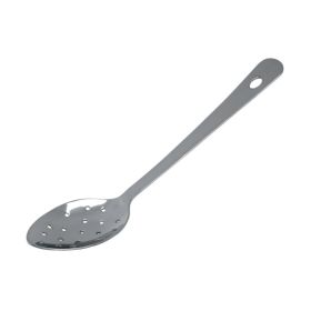 Stainless Steel Perforated Spoon 14" - Genware