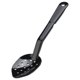 Perforated Spoon 11" Black PC - Genware
