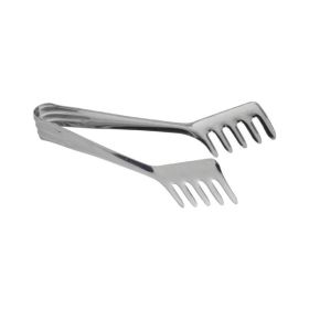 Stainless Steel Spaghetti/Sausage Tongs 200mm 8" - Genware