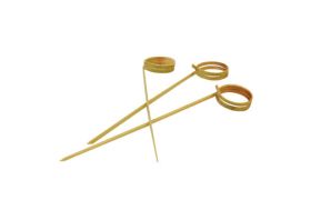 Bamboo Knotted Skewers 12cm - Pack 100