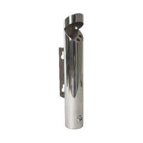 Cylinder Wall-Mounted Stainless Steel  Ashtray 46X7.5cm - Genware