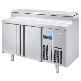 Infrico BMPP1500EN Refrigerated Prep Counter Raised Collar for Gastronorms