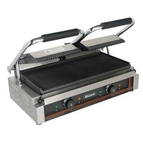 Blizzard BRRCG2 Double Contact Grill Ribbed Top & Bottom 3600W
