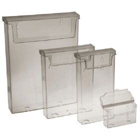 Exterior Business Card Dispenser with lid