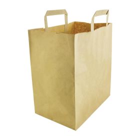 Vegware Compostable Large Recycled Paper Bags DW628