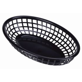 Fast Food Basket Black 23.5 x 15.4cm - Genware