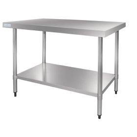 Vogue Stainless Steel Prep Table 900mm - GJ501 - 900(W) x 700(D) x 900(H)mm