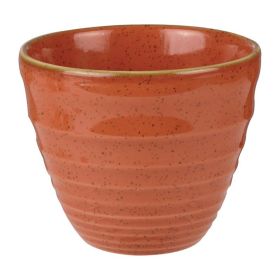Churchill Stonecast Round Chip Mugs Spiced Orange Ripple 285ml - HC834 - pk 12