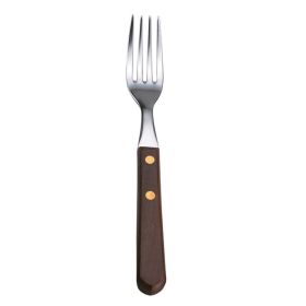 Wooden Handled Steak Fork