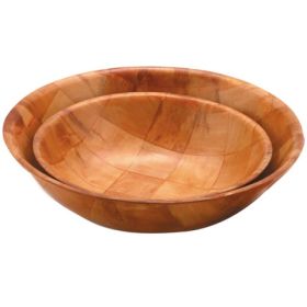 Woven Wood Round Bowl 20cm / 8"