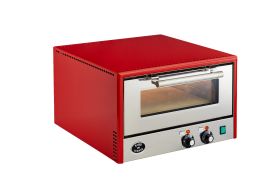 King Edward Colore Pizza Oven - 15" Stone - Red