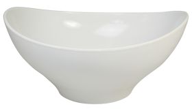 Melamine Oval Bowl White 28.5cm MBO285W