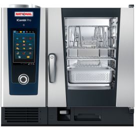 Rational iCombi Pro 6-1/1/G/P 6 Grid 1/1GN Propane Gas Combination Oven