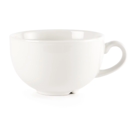 Churchill Plain Whiteware Cappuccino Cups 227ml (Pack of 24)