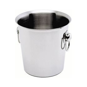 Stainless Steel Wine Bucket With Ring Handles - Genware
