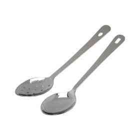 Stainless Steel Serving Spoon 10" With Hanging Hole - Genware