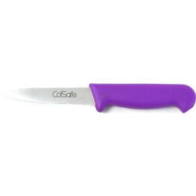 Colsafe Serrated Knife 4" / 9.5cm - Purple 950P