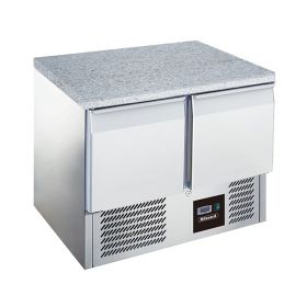 Blizzard BCC2-GR-TOP 240L Refrigerated Prep Counter with Granite Top
