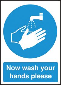Now wash your hands please. 300x200mm. S/A