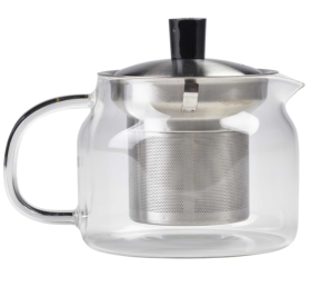 Glass Teapot with Infuser 47cl/16.5oz - Genware