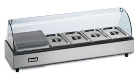 Lincat FDB4 Seal - Refrigerated Food Display Bar - 4 x 1/3GNs