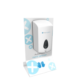 Envira Stand Automatic Sanitiser Dispenser Countertop - Customisable