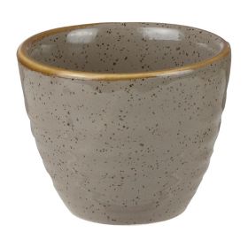Churchill Stonecast Round Dip Pots Peppercorn Grey Ripple 57ml - HC832 - pk 12