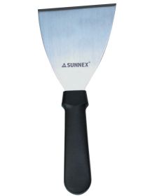 Sunnex C625K Griddle Scraper Black Handle 10"