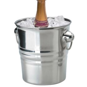 Champagne Bucket S/Steel 8" x 7.75"