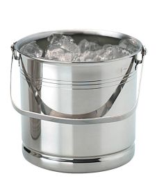 Ice Bucket Stainless Steel H5¼" x d5¼"