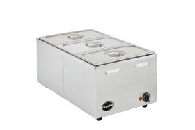 Ceonline OLGBM2 - Electric Bain Marie - Wet & Dry Heat Full Size 1/1 GN