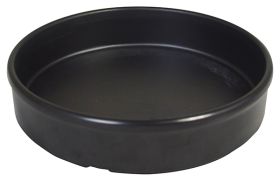 Melamine Tapas Dish 12cm Black MTAP-5K - Pack of 6