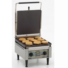Roller Grill PANINI XLE FT Extra Large Single - Flat Top & Base Plates Contact Grill